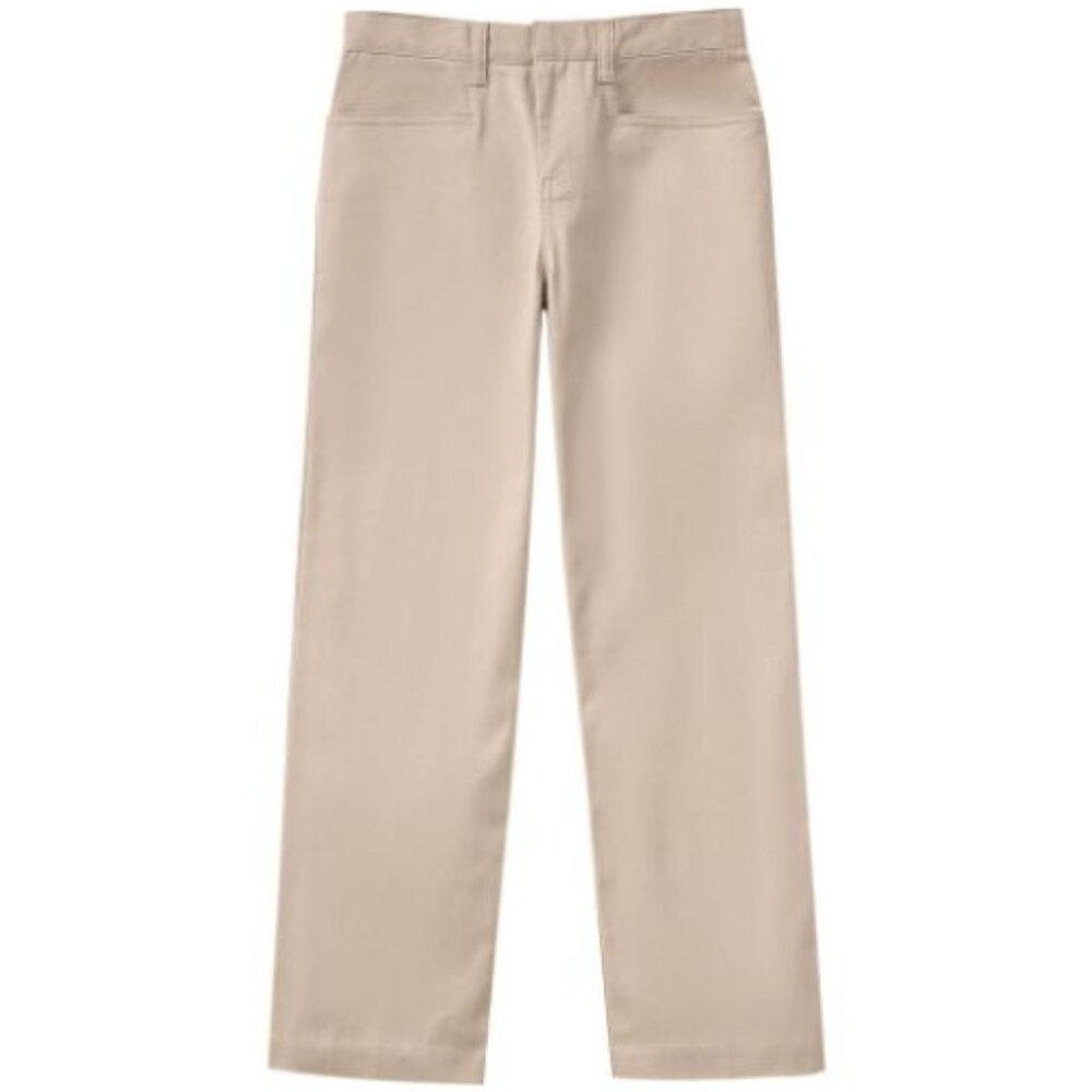 Classroom 51072 Girls Adjustable Waist Low Rise Pant Khaki